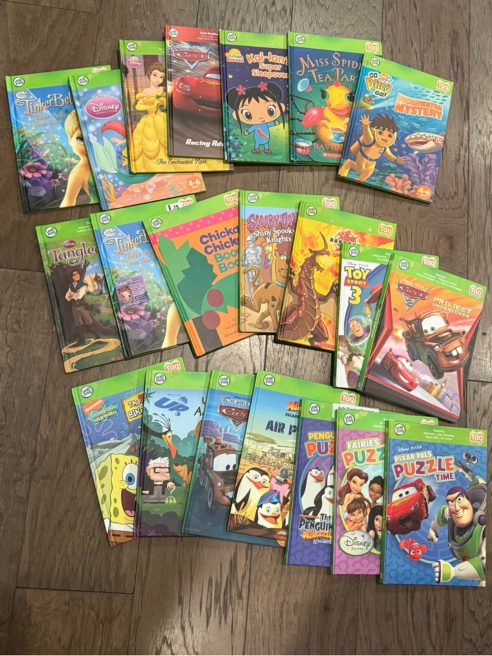 21 leapfrog Tag pen books